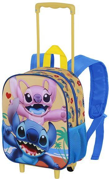 Karactermania Small 3D Backpack with Wheels Ocean