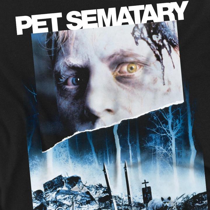 Actual product image Pet Sematary Mens Poster T-Shirt (S)