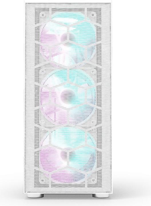 Actual product image Montech X3 Glass White (ATX, Mini-ITX)