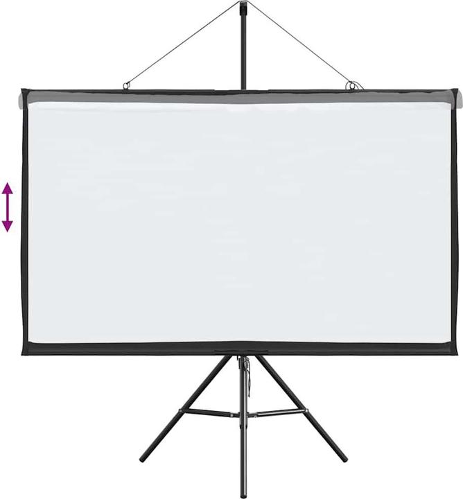 Immagine prodotto VidaXL Schermo per proiettore con treppiede Schermo per proiezione da 50 pollici 16:9 (50", 16:9)