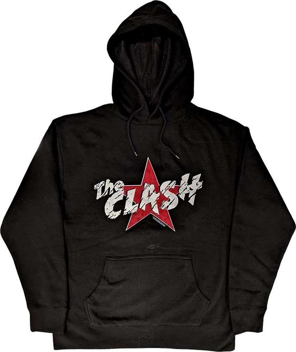 The Clash Star Logo Pullover Hoodie Erwachsene