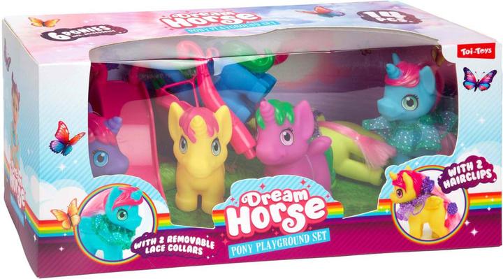 Produktbild Toi-Toys Dream Horse Einhörner mit Spielplatz, 12-tlg.