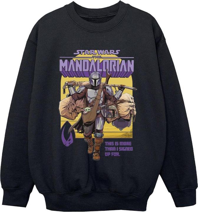 Star Wars The Mandalorian More Than I Signed Up For Sweatshirt Jungen