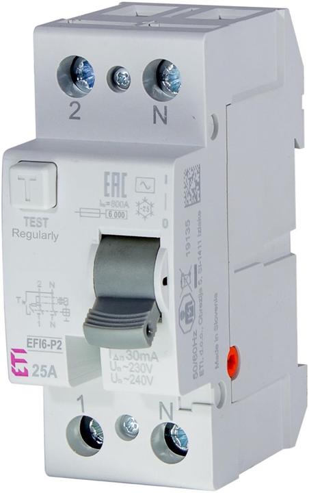 Image du produit Eti RUPTEUR DE CIRCUIT RC EFI6-P2 AC 40/0.03