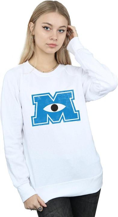 Actual product image Disney Womens/Ladies Monsters University Monster M Sweatshirt (S)