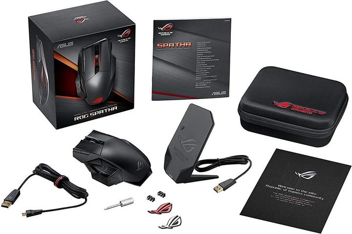 Produktbild ASUS ROG Spatha (Kabelgebunden, Kabellos)