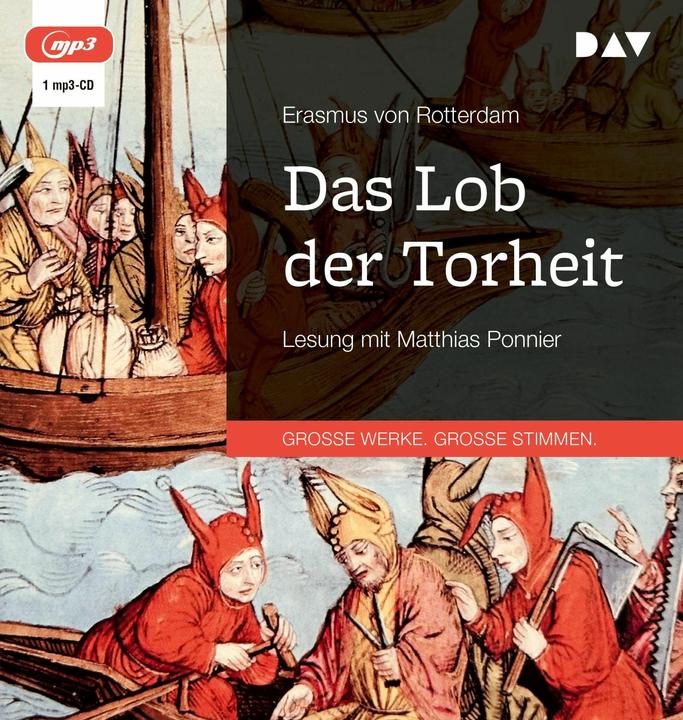 Actual product image The praise of folly (Erasmus of Rotterdam, Kurt Steinmann, Matthias Ponnier, German)
