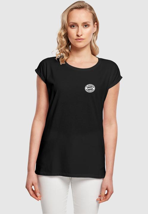 Actual product image FC Bayern München Ladies Logo Extended Shoulder Tee - 116673 (4XL)