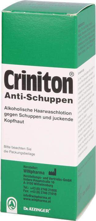 Produktbild Kanzlsperger Criniton Anti-Schuppen Haarwaschlotion, 125 ml Lösung (125 ml)