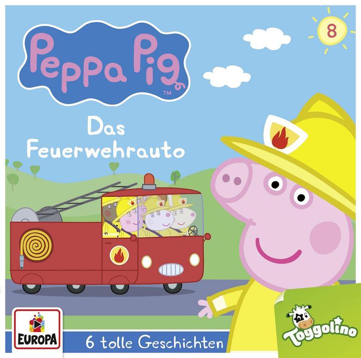 Productafbeelding Peppa Pig 08 - De brandweerwagen (Peppa Pig hoorspelen, Duits)