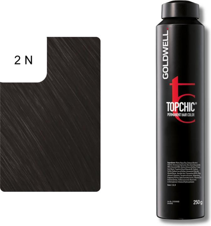 Actual product image Goldwell Topchic (2N - black)