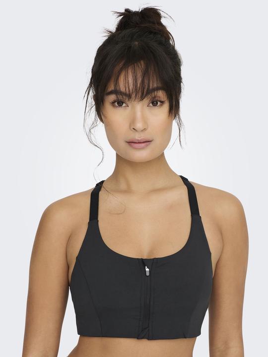 Actual product image Only Play Zip Sports Bra (S)