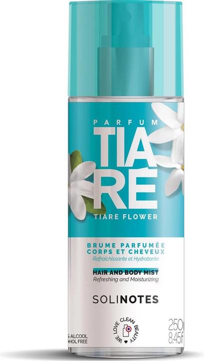Solinotes Hair & Body Mist Tiaré (Body Mist, 250 ml)