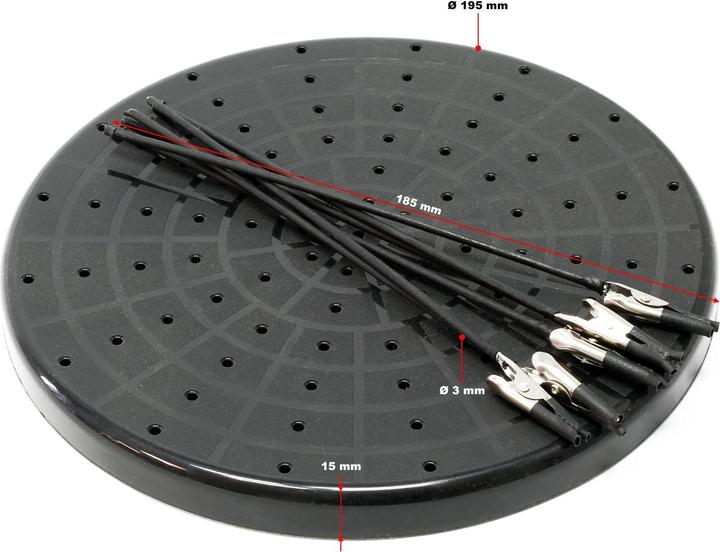 Actual product image Wiltec Airbrush Work Piece Model Holder 6x flexible Spraying Helping Hands Tool