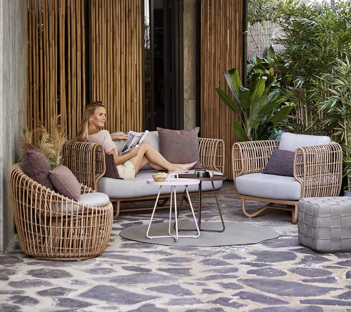 Immagine prodotto Cane-line Tappeto a cerchio Tapis d'extérieur rond Ø 140cm (140 x 140 x 1 cm)