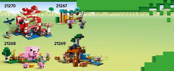 Actual product image LEGO Das Pilzkuh-Haus (21270, LEGO Minecraft)
