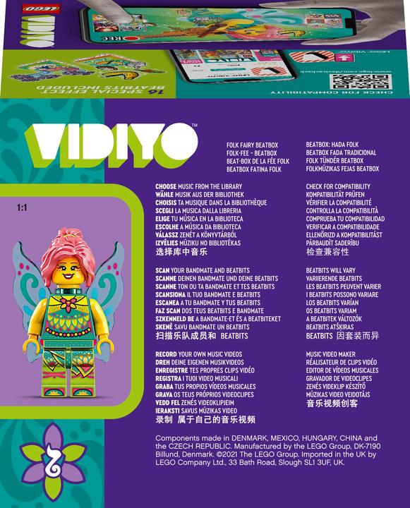 Actual product image LEGO Folk Fairy BeatBox (43110, LEGO Vidiyo)