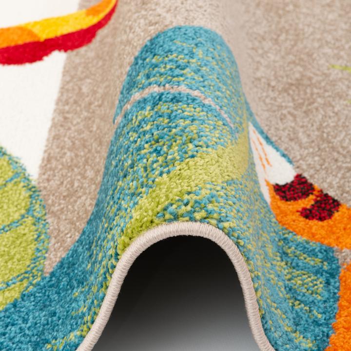 Image du produit Pergamon Kinder Teppich Softstar Kids Tierwelt (120 x 170 cm)