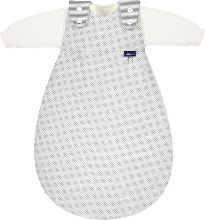 Produktbild Alvi Schlafsäcke 2-tlg. Schlafsack Baby-Mäxchen - Dots - Grey