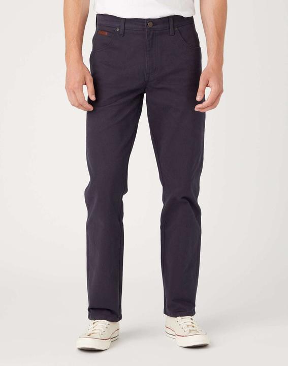 Actual product image Wrangler Texas Slim Pant Straight Fit Dark Navy (W32/L32)