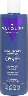Valquer Hyaluronsäure Shampoo Extra Feuchtigkeit und Vitalität für alle Haartypen 400ml (400 ml, Flüssiges Shampoo)