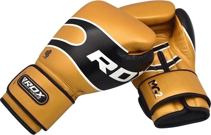 Actual product image Rdx S7 Bazooka Leather Boxing Sparring Gloves (16 OZ, One size)