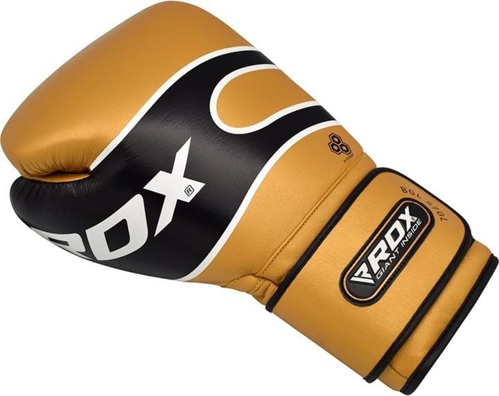 Actual product image Rdx S7 Bazooka Leather Boxing Sparring Gloves (16 OZ, One size)
