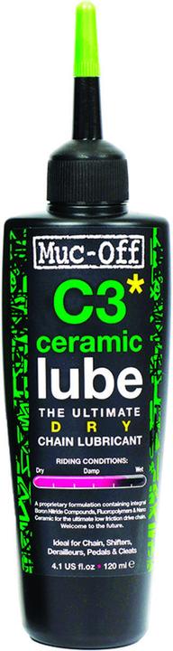 Muc-Off C3 Dry Ceramic Lube 120ml (120 ml, Chain oil)
