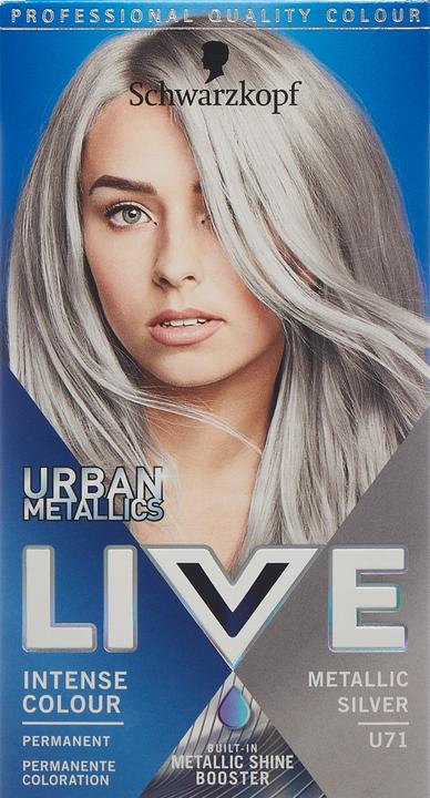 Actual product image Schwarzkopf Live Urban Metallics (Silver)