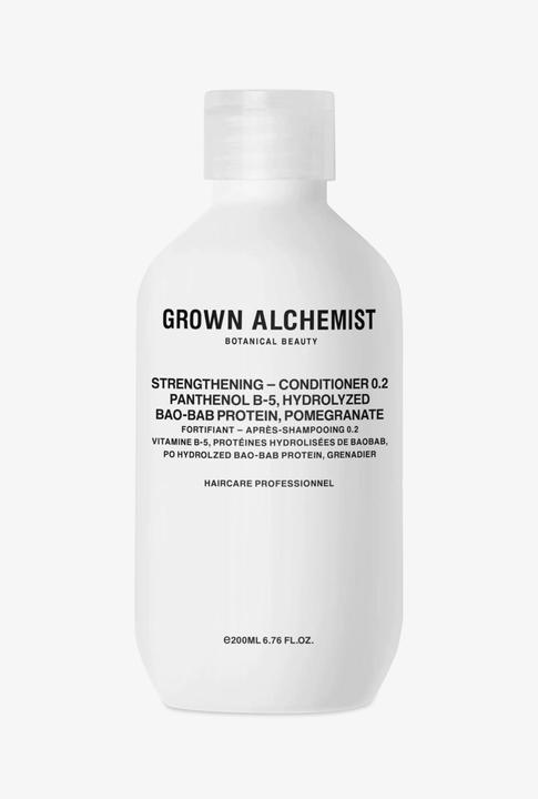 Image du produit Grown Alchemist Hair Strengthening Conditioner 0.2 Panthenol B5, Bao-Bab Protein hydrolysé, Pomegranate (200 ml)