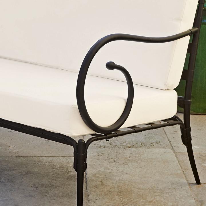 Produktbild Loberon Sofa Massana schwarz/weiss