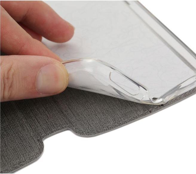 Actual product image MU Classic Leather Bookcover Sleeve (HTC Desire 19+)