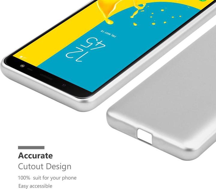 Productafbeelding Cadorabo TPU Matte Metallic hoes (Samsung Galaxy J6)