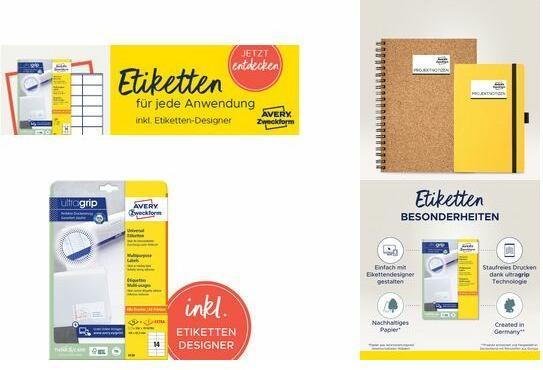 Produktbild Avery Universal-Etiketten
