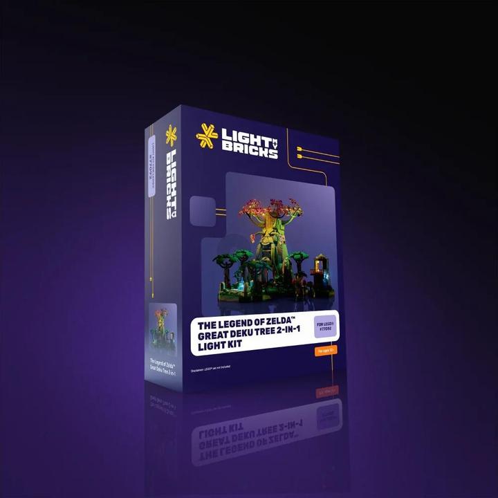 Produktbild Light my bricks LMB 2.0 LED Licht Set für LEGO 77092 The Legend of Zelda - Deku-Baum 2-in-1