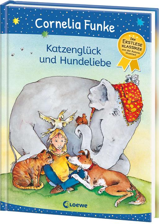 Image du produit Loewe Katzenglück und Hundeliebe (Allemand, Loewe Première lecture en autonomie, Cornelia Funke, 2024)