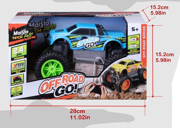 Actual product image Bauer MAISTO TECH controlled car model Off Road Go, 21cm, 82759