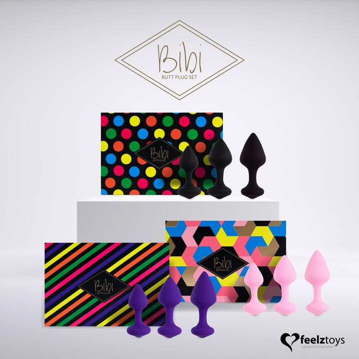 Actual product image FeelzToys Bibi Anal Plug Set