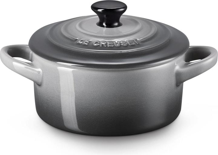 Produktbild Le Creuset Mini Cocotte dunkelgrau (Bräter + Schmortopf, Keramik)