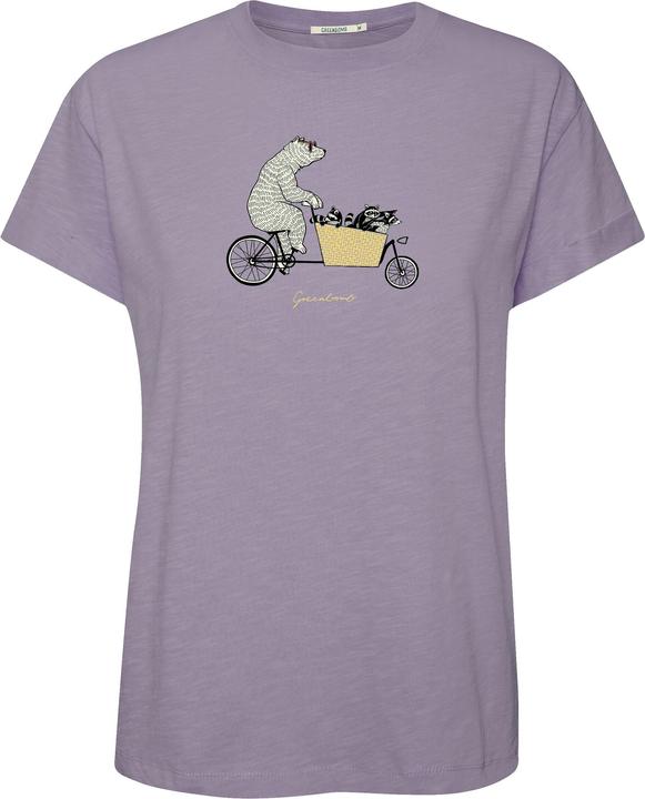 Produktbild Greenbomb Women's Bike Cargo Raccoon Stop T-Shirt (XL)