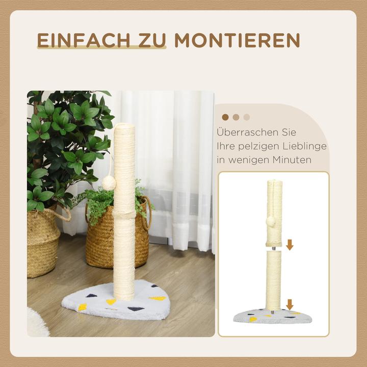 Produktbild Jamb Kratzbaum (62 cm, Hellgrau+Beige)