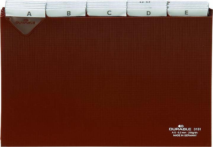 Actual product image Durable Guide cards plastic A5 (A5)