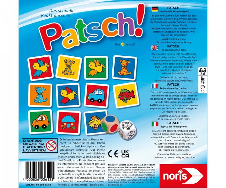 Produktbild Noris Patsch (Deutsch, Englisch, Französisch, Italienisch)