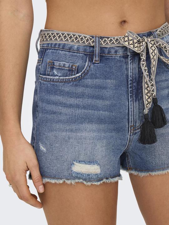 Produktbild JdY JDYBEATE Hohe Taille Skinny Fit Jeans-Shorts Jeans-Shorts (XS)
