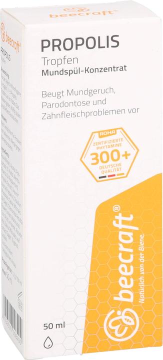 Produktbild Sanhelios beecraft Propolis Tropfen Mundspül-Konzentrat, 50 ml Lösung (50 ml)