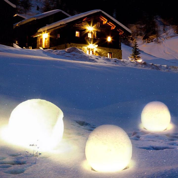Produktbild s.luce Globe Set Garten Kugelleuchten (1680 lm, E27, IP54)
