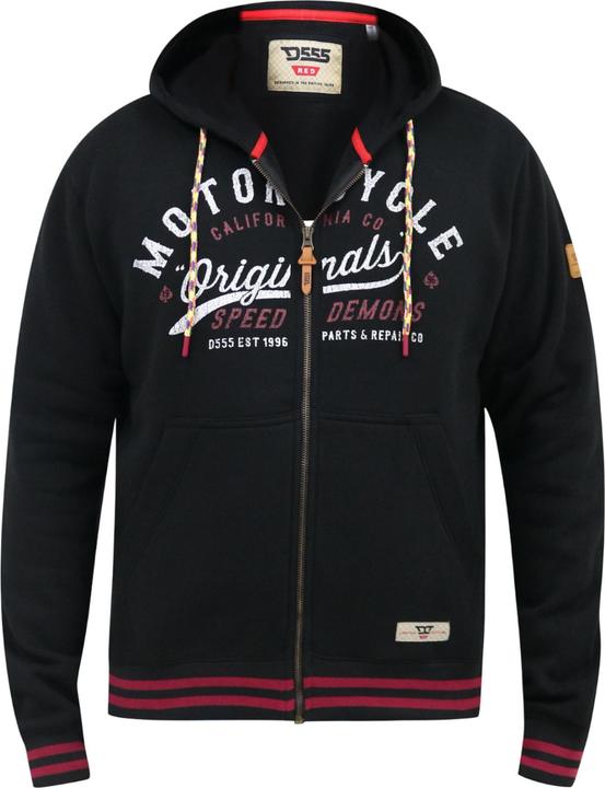 Produktbild DUKE Patrick D555 Kapuzenpullover Durchgehender Reissverschluss (L)