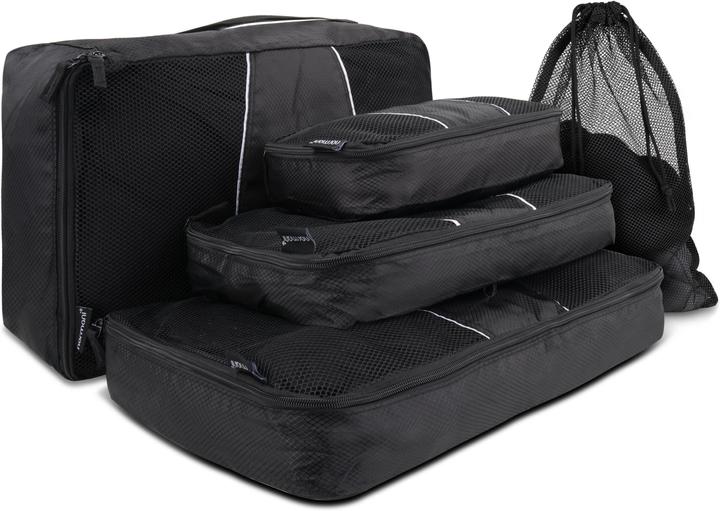 Produktbild Normani Reisetrolley mit Rucksackfunktion 90 L mit 5 Kleidertaschen (90 l)