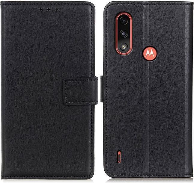 Productafbeelding MU Classic Classic II Lederen Boekomslag Serie (Motorola Moto E7 Vermogen)