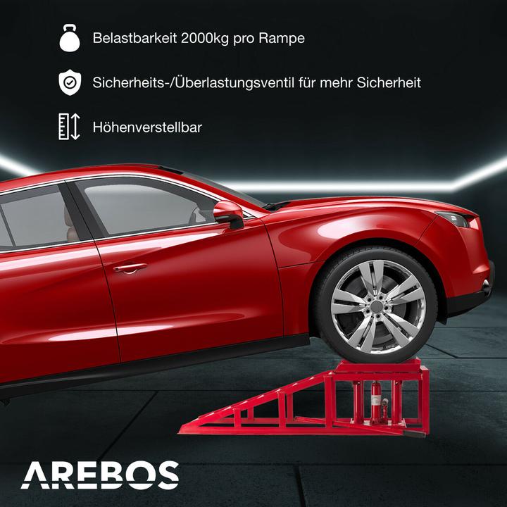 Image du produit Arebos Rampe d'accès pour voitures